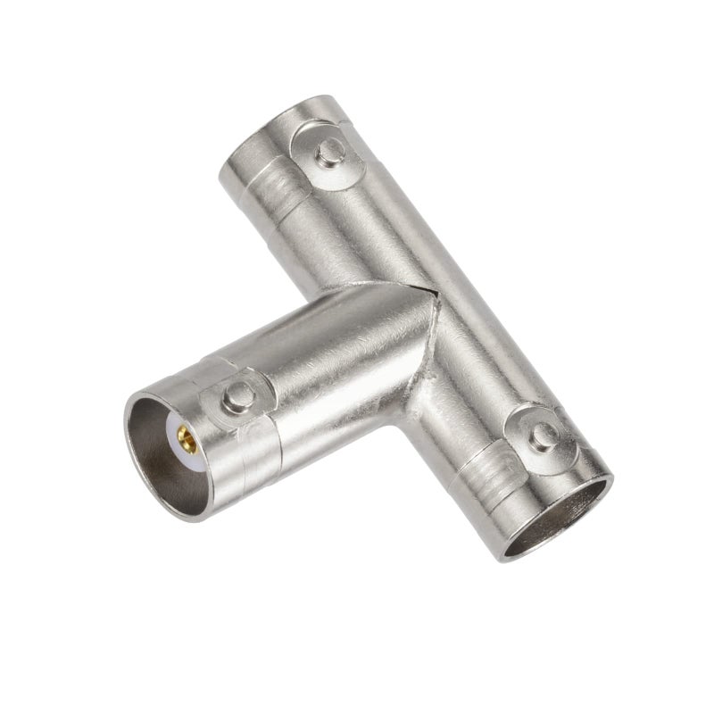 Eightwood 2pcs BNC Tee Type Adapter BNC Female to Female to Female Video Splitter Connector for CCTV DVR Camera - Image 5